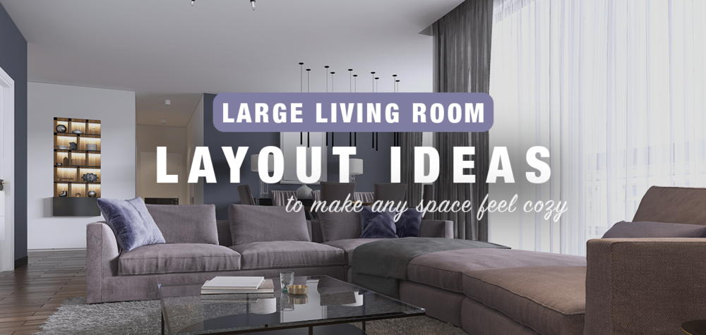 large living room layout ideas uk